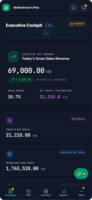 Kepsys Mobile App Interface